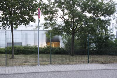 Pforzheim: Brand in einem Industriebetrieb in Pforzheim Wilferdinger Hoehe